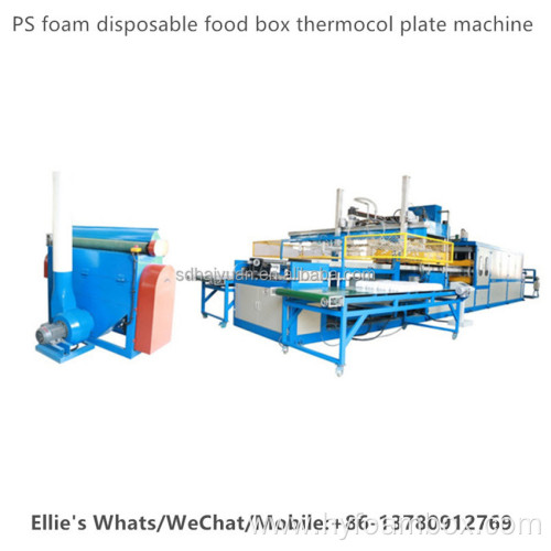 PS Foam Food Containers Sheet Extrusion Machine